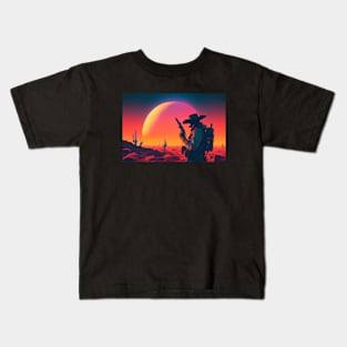 Space Cowboy Kids T-Shirt